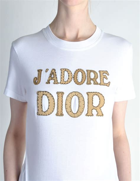 dior j'adore t shirt|vintage christian dior t shirt.